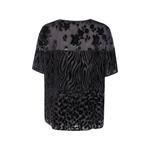 patchwork devoré-effect T-shirt 2