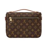 Сумки с верхней ручкой Louis Vuitton Pochette Metis 'Brown Monogram Canvas' 2