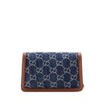 Мини-сумка через плечо Dionysus Bag GG Denim Super Mini 2