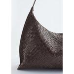 Переплетенная кожаная сумка-тоут 3