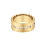 Кольцо с кристаллами Swarovski® – серебро с позолотой 3