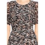 Платье с миксовым принтом Iger Crinkle Mix Smocked 3