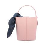 Terranova Felucca Mini Top Handle Bucket Bag в персиково-розовом цвете Sunset 1