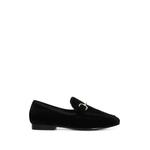 Ashe horsebit-detail velvet loafers 1
