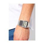 Мужские цифровые часы DBC-32D-1A Calculator Databank Watch 3