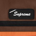 Рубашки и топы Supreme Silk Zip Up Short-Sleeve Shirt «Brown» 2
