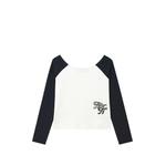 raglan-sleeve logo-patch T-shirt 1