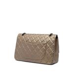 2012-2013 Quilted Metallic Aged Calfskin Reissue 2.55 Double Flap 227 shoulder bag 3