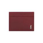 Кардхолдеры Saint Laurent Кожаный кардхолдер 'Bordeaux' 1