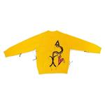 Свитер Charles Jeffrey Loverboy Guddle Logo Jumper 'Yellow' 2