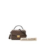 2021-2026 Damier Ebene Croisette satchel 7