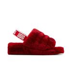 Слайды UGG Wmns Fluff Yeah Slide 'Ribbon Red' 1