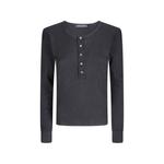 Gentle Henley long-sleeve top 1