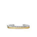 Браслет DY Mercer® Two Row из желтого золота и серебра 1