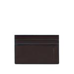 logo-print leather cardholder 1