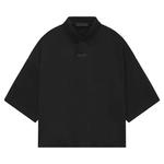 Поло Fear of God Essentials Pique Cropped Polo 'Чёрный' 1