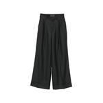 pinstripe wide-leg trousers 1