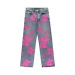 Джинсы Sp5der 5 Star Blur Denim 'Индиго' 2
