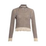 Футболки с длинным рукавом Diesel M-Dracarina Long-Sleeve Top 'Серый' 1