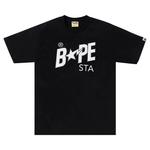 Футболки BAPE Crystal Stone Bape Sta Logo Tee 'Black' 1