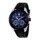 【2 года гарантии】Maserati Traguardo 45mm Мужские кварцевые часы R8871612044 1