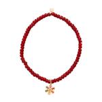 Браслет Daisy Happy Face из желтого золота с подвеской 1
