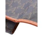 Сумка через плечо Medium Triomphe Coated Canvas Folco (2000-2026 годы) 2