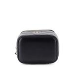 Стеганая мини-сумка через плечо Classic Top Handle Vanity Case с цепочкой 2