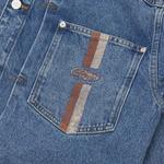 Куртки Corteiz Dual Stripe Denim Trucker 'Midwash' 3