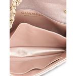 Мини-сумка через плечо Classic Single Flap Bag Quilted Metallic Lambskin 5