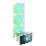 DEEPCOOL LT360 VISION ARGB WH 360mm жидкостное охлаждение - Белый 2
