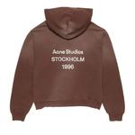 Свитеры Acne Studios Logo Hooded Sweater 'Chocolate Brown' 2