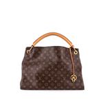 Artsy Handbag Monogram Canvas MM hobo bag 1