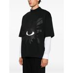graphic-print high-neck T-shirt 3