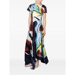 abstract-print asymmetric dress 2