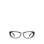bowknot-embelishment cat-eye frame glasses 1