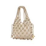 Carrie crystal-embellished knotted tote bag 2