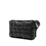 Маленькая сумка через плечо Nappa Intrecciato Padded Cassette (2012-2026 годы) 1