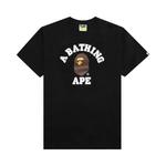 Футболки BAPE College Tee 'Black' 1