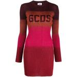 wide-stripe-pattern mini dress 1