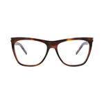 Очки Saint Laurent Square-Frame Acetate Optical Frames 'Гавана/Прозрачный' 1