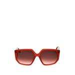 geometric-frame sunglasses 1