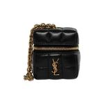 Сумки Saint Laurent Mini Cube Box With Chain 'Noir' 1