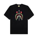 Топы BAPE Shark Tee Italy 'Black' 1