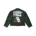 Кожаные куртки Paly Hollywood I Am Not Ashamed Leather Work Jacket 'Green' 2