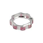 Кольца Gucci Link to Love Rubellite Ring 'Silver' 2