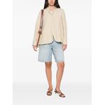 notched-lapel button-up blazer 2