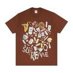 Футболки Supreme Trash Tee «Brown» 1