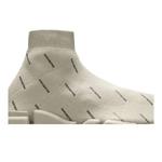 Кроссовки Balenciaga Speed 2.0 Sneaker 'Allover Logo - Песочный' 2