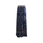 floral-print velvet trousers 1